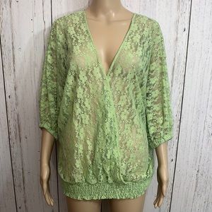 Origami Lace Blouse